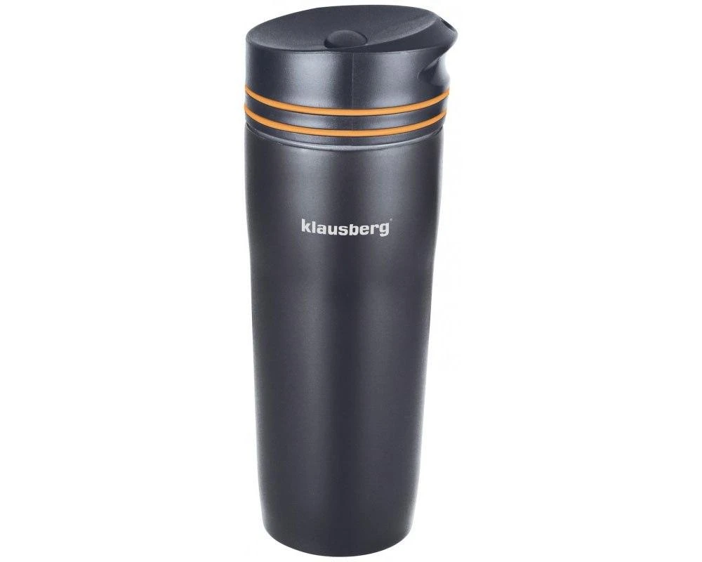 Termo puodelis stal, skirtingos spalvos 380ml klausberg