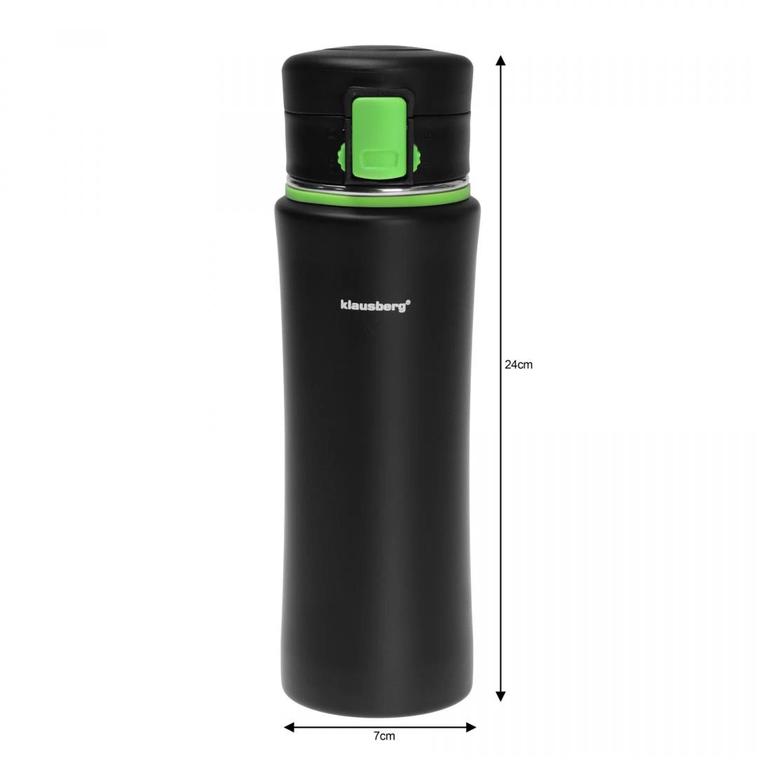 Puodelis Termosinis puodelis, plienas, įvairių spalvų, 480 ml, Klausberg