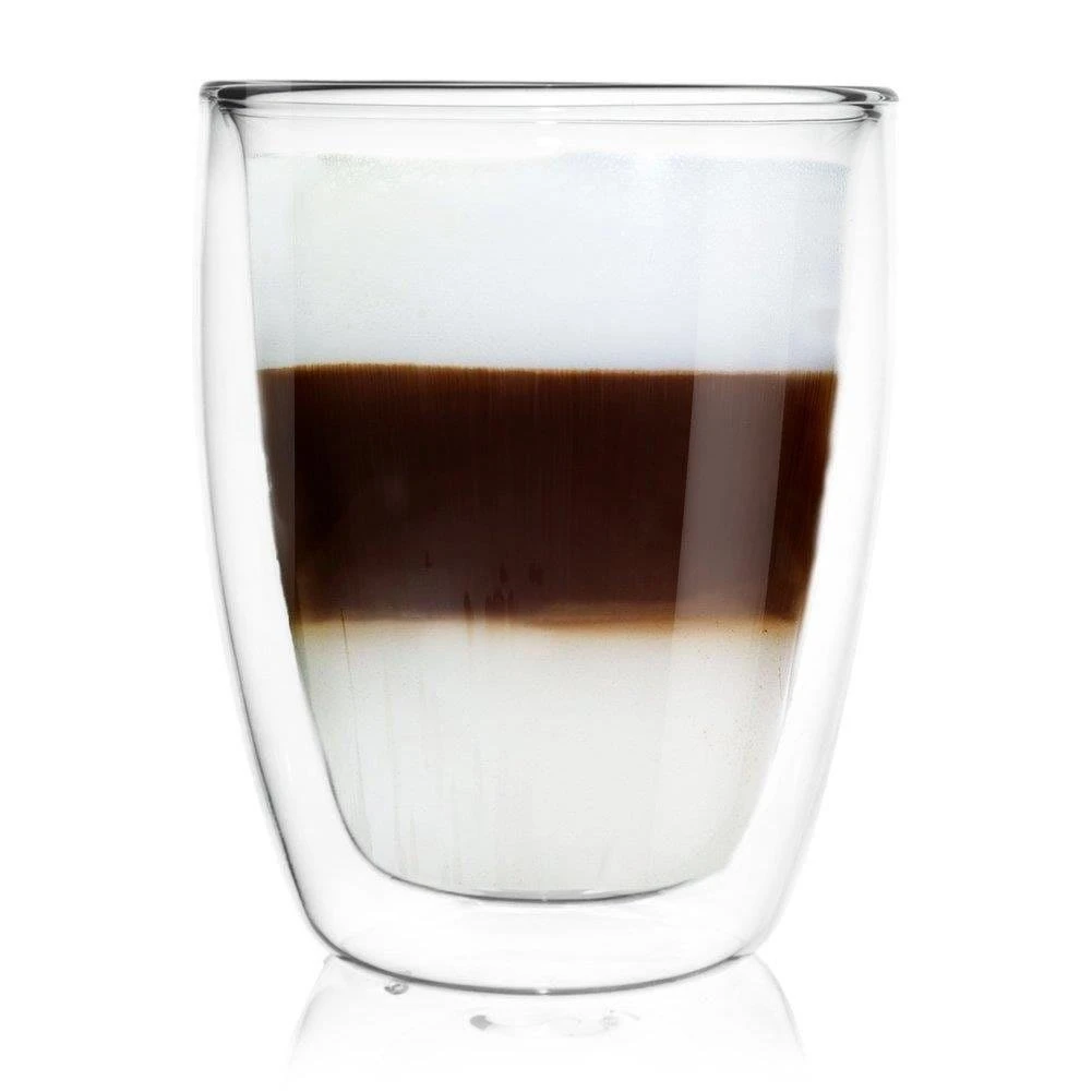 Orion Termo stiklinė 330 ml Dviguba sienelė Kavos latte