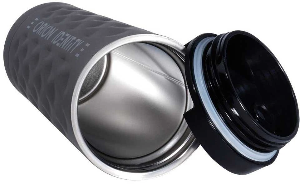 Orion Termo puodelis 500 ml juodas plienas vakuuminis