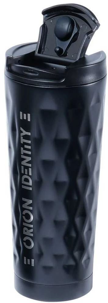 Orion Termo puodelis 500 ml juodas plienas vakuuminis