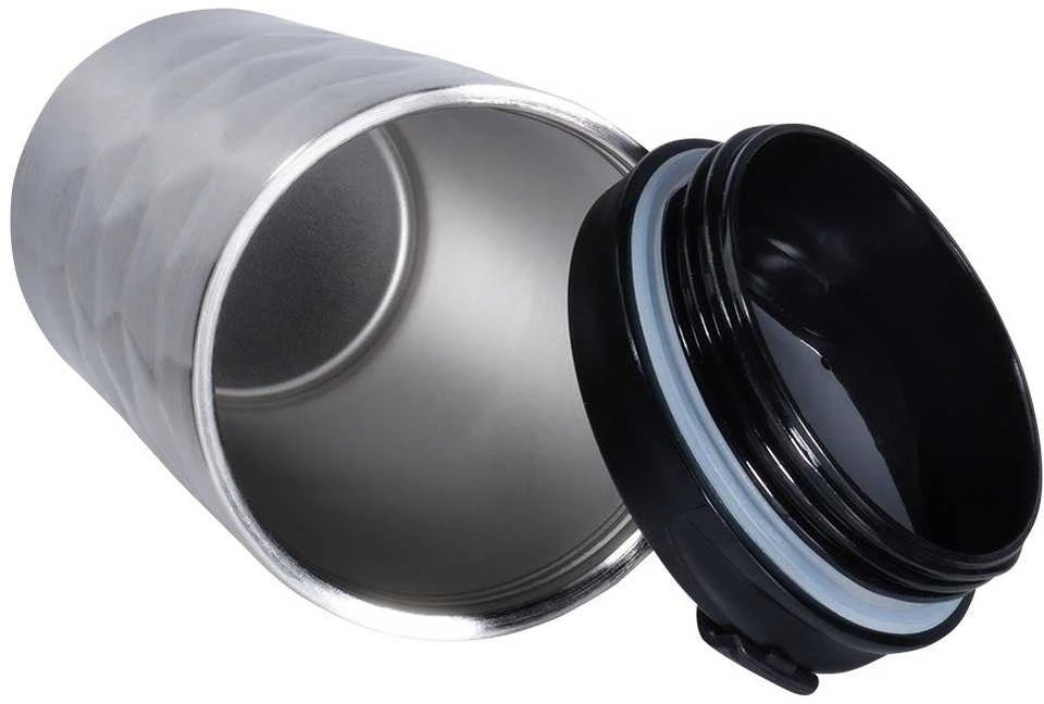Orion Termo puodelis plienas 430 ml - vakuuminė izoliacija, atsparus išliejimui