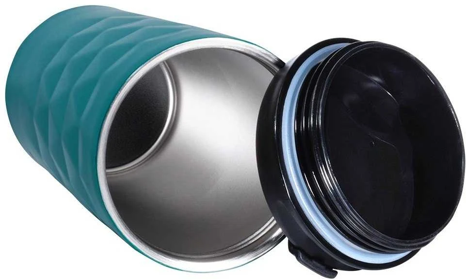 Orion Termo puodelis 430 ml plienas mėlynas