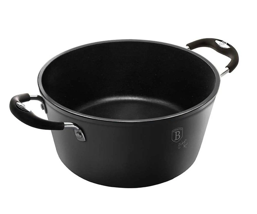 Berlinger Haus TITANIUM PUODAS 20cm 2,5L BERLINGER HAUS Juodas PROFESSIONAL LINE BH-6122