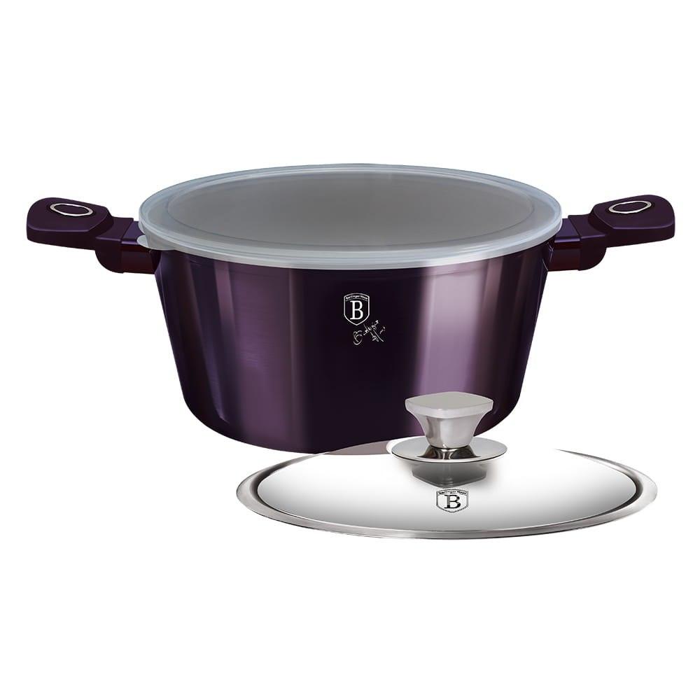 Berlinger Haus puodas bh-6628, violetinė, 20 cm