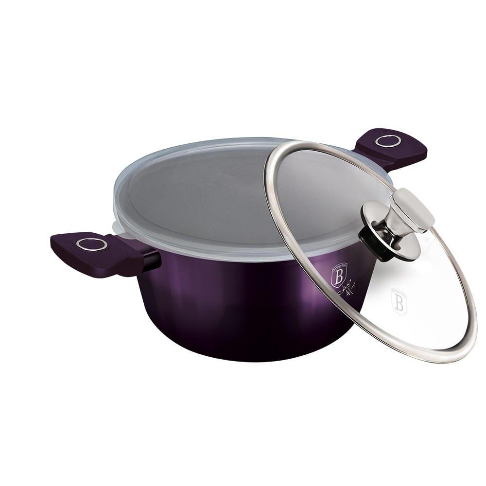 Berlinger Haus puodas bh-6628, violetinė, 20 cm