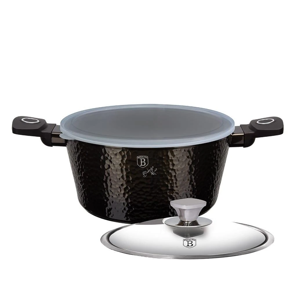 TITANIUM PUODAS 20cm 2,5L BERLINGER HAUS PRIMAL GLOSS BH-6571