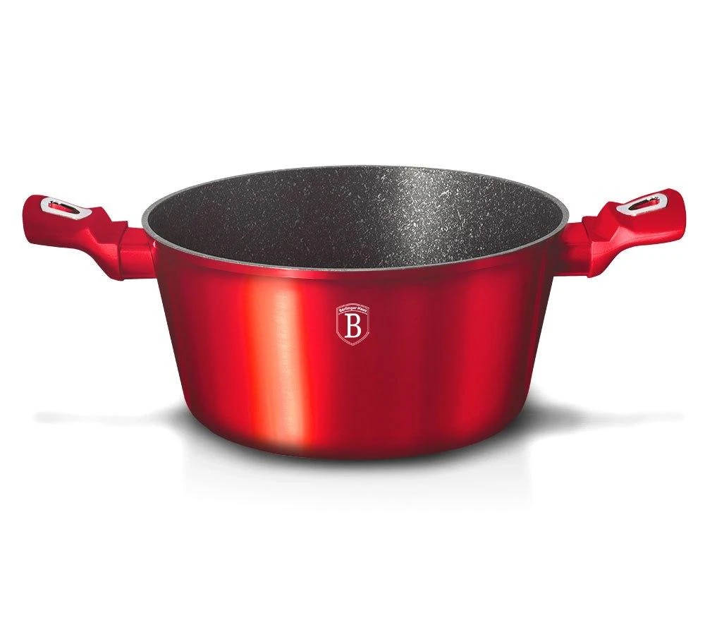 BH-1256N - Granito puodas 20 cm Berlinger Haus Burgundy Line