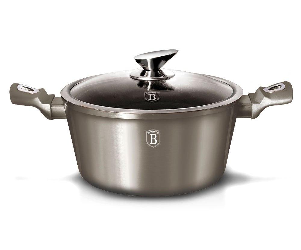 TRADICINIS PUODAS BERLINGER HAUS 26CM 7.3L ANGLES SU STIKLINIO DANGIU
