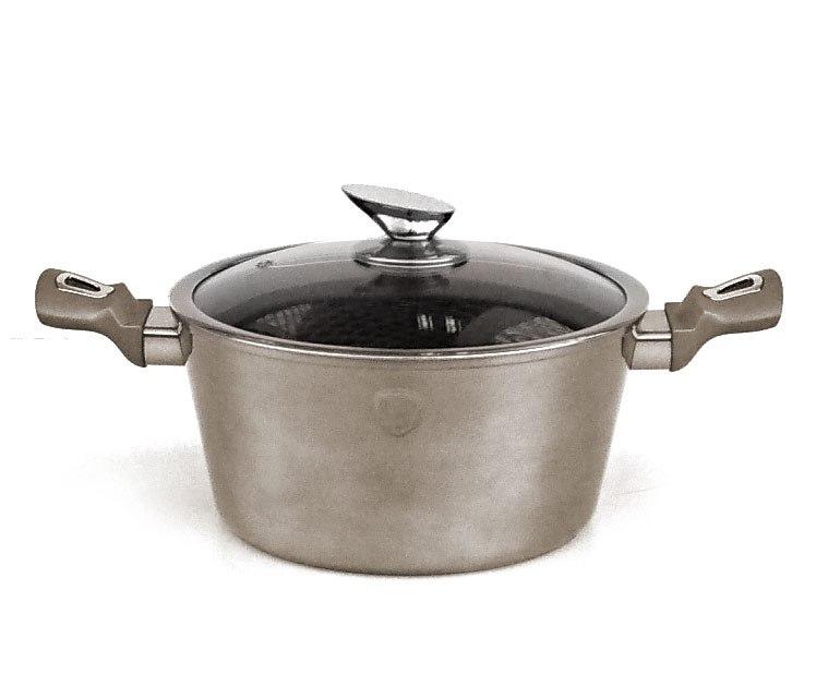 TRADICINIS PUODAS BERLINGER HAUS 26CM 7.3L ANGLES SU STIKLINIO DANGIU