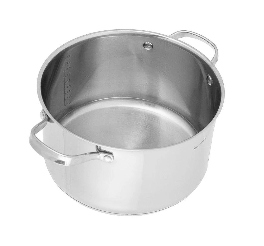 Puodas Puodas su dangčiu, plieno, 24 cm skersmens, 5,9 l, Klausberg