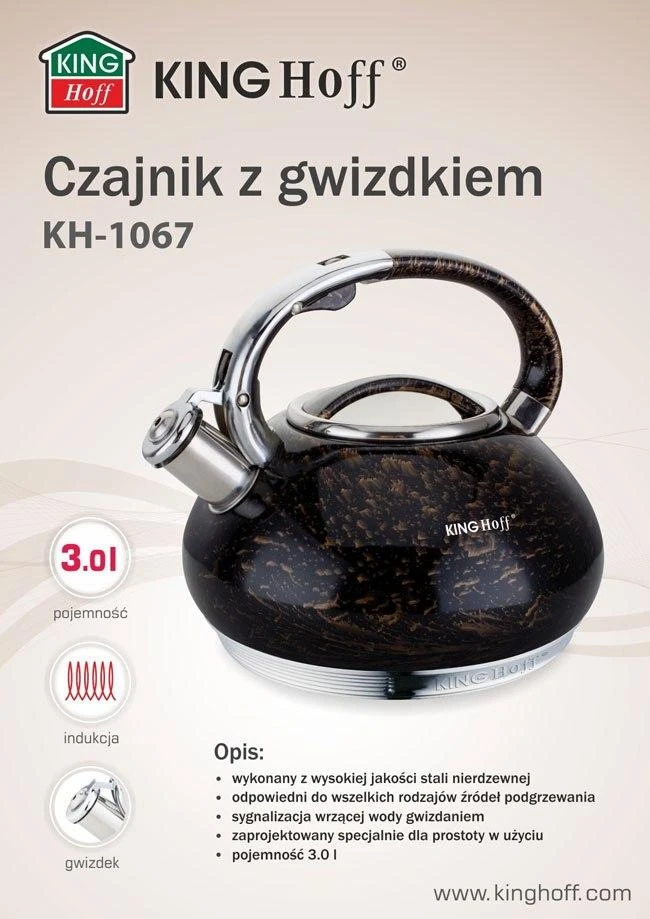 King Hoff arbatinukas su švilpuku KH-1067