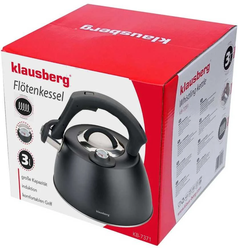 Klausberg virdulys 3l su termometru pakuotėje