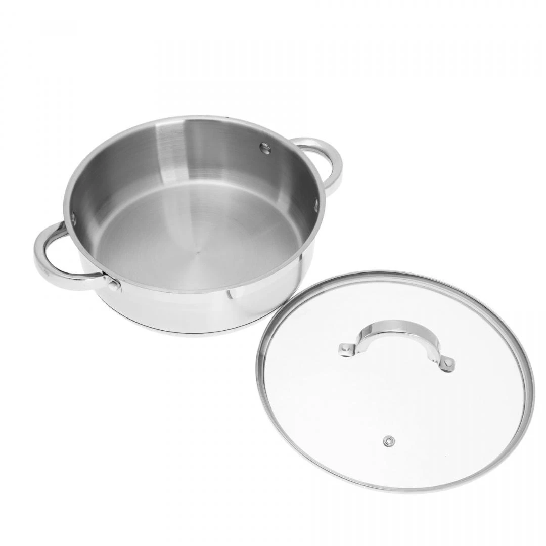 Puodas Plieninis puodas, 24 cm skersmens, 3,5 l, Klausberg