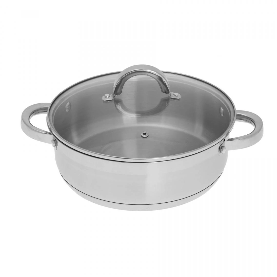 Puodas Plieninis puodas, 24 cm skersmens, 3,5 l, Klausberg