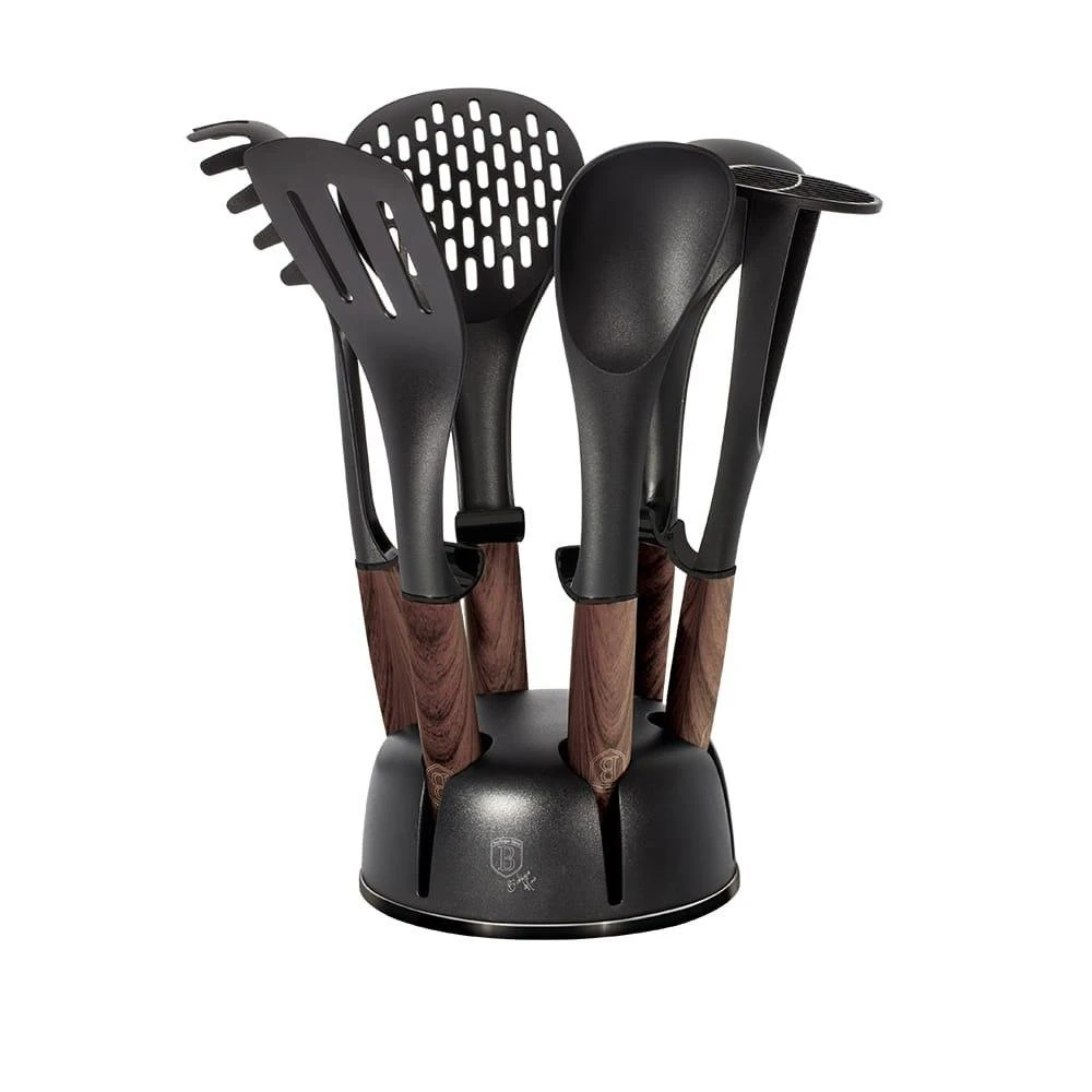 Berlinger Haus 7 VIENŲ VIRTUVĖS RINKINYS. BERLINGER HAUS EBONY ROSEWOOD BH-6229