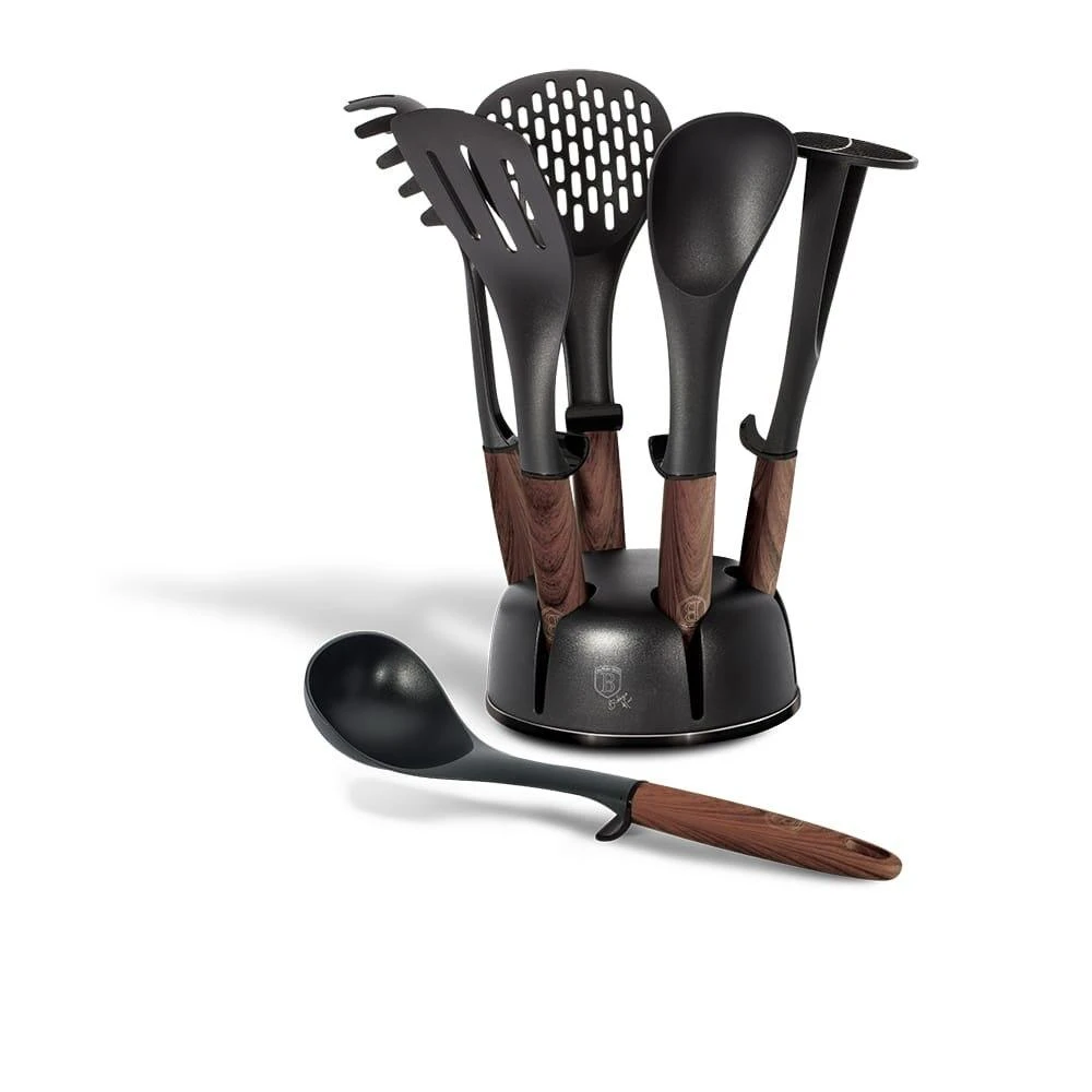 Berlinger Haus 7 VIENŲ VIRTUVĖS RINKINYS. BERLINGER HAUS EBONY ROSEWOOD BH-6229