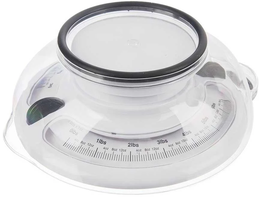 Virtuvinės svarstyklės Orion Mechaninė virtuvinė svarstyklė su dubeniu 3kg
