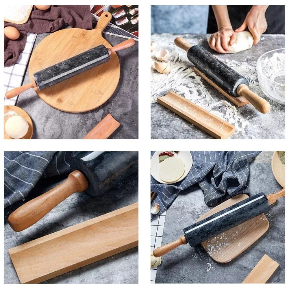 King Hoff MARMURINIS RIČIUS SU STOVAS 46cm BRUNBESTE BB-3145