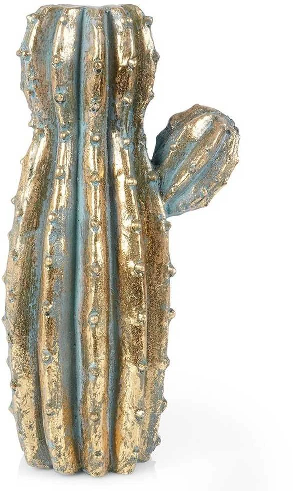Vilde Aukso vaza kaktuso forma 41,5 cm