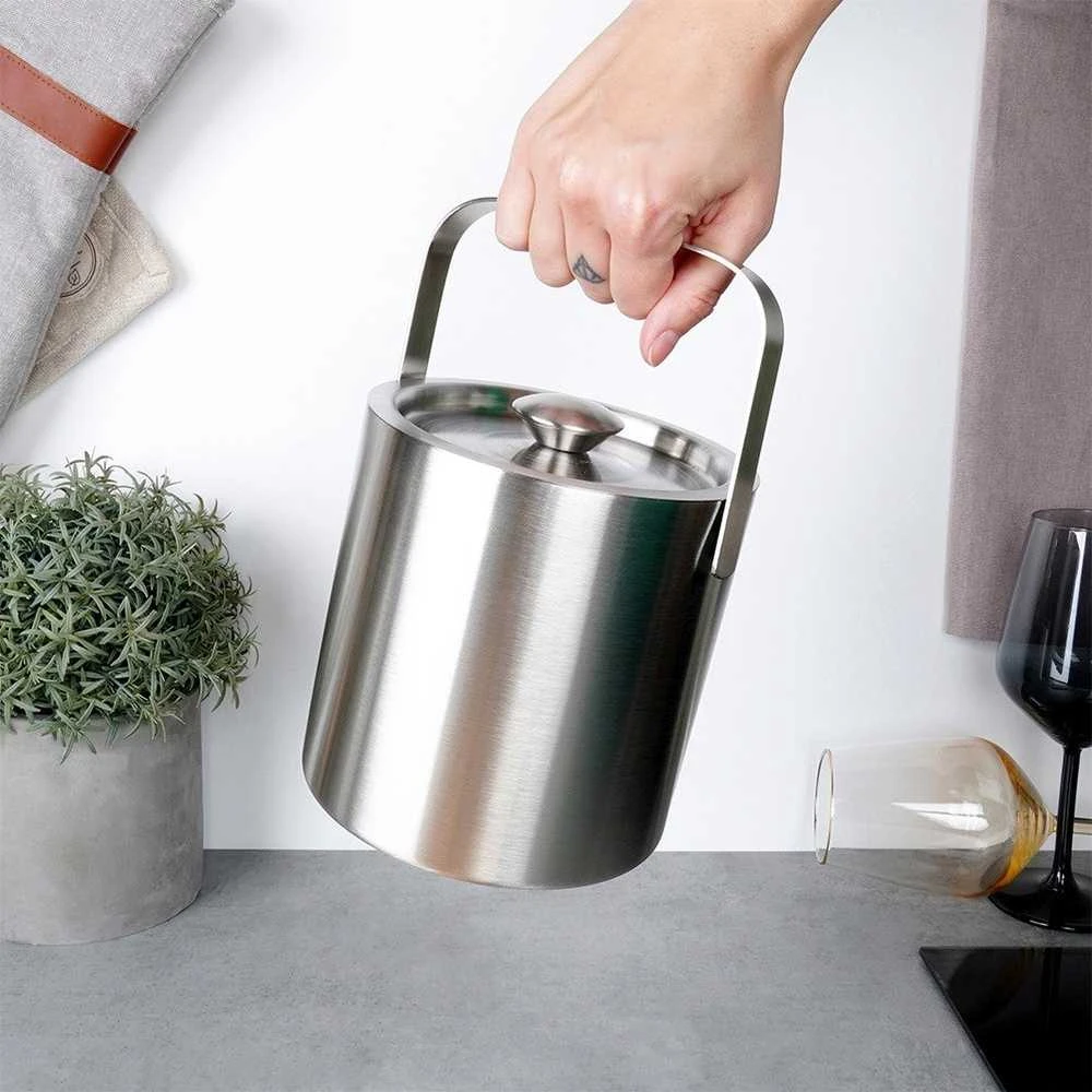 Klausberg Ledukų kibirėlis su žnyplėmis Vilde 1,3 l