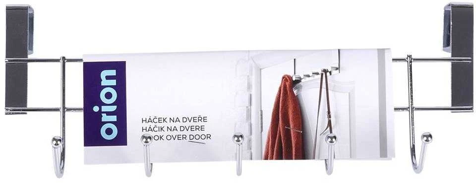 Orion Durų pakaba 5 kabliukai, sidabro spalva