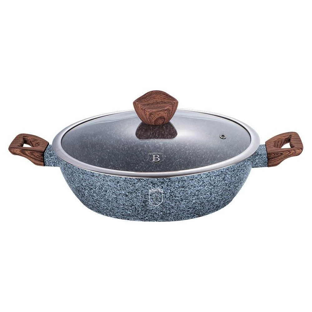 WOK CASSER GRANITE 32cm 4,9L BERLINGER HAUS FOREST LINE BH-1202