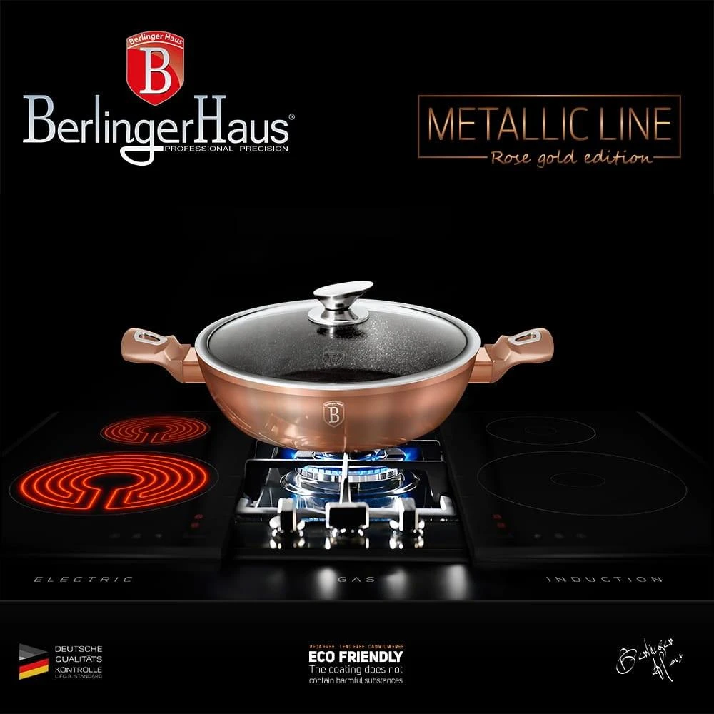 Berlinger Haus skrudintuvas su stikliniu dangčiu 28 cm (BH / 1519)