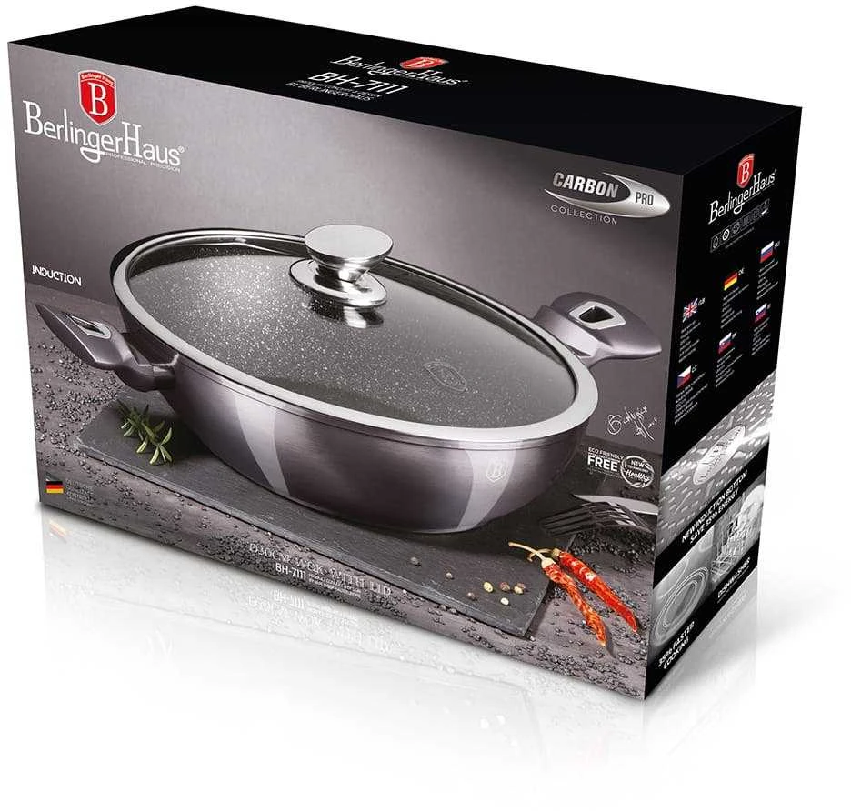 Berlinger Haus granitinis puodas bh-7111, carbon pro, 28 cm