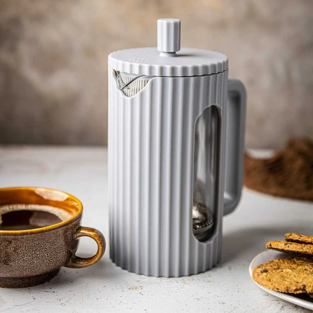ZAPARZACZ DO HERBATY KAWY SZKLANY FRENCH PRESS 600 ML PILKA KLAUSBERG KB-7747