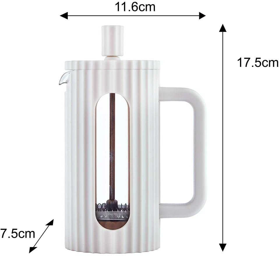 Kremas French press 350 ml su matmenimis