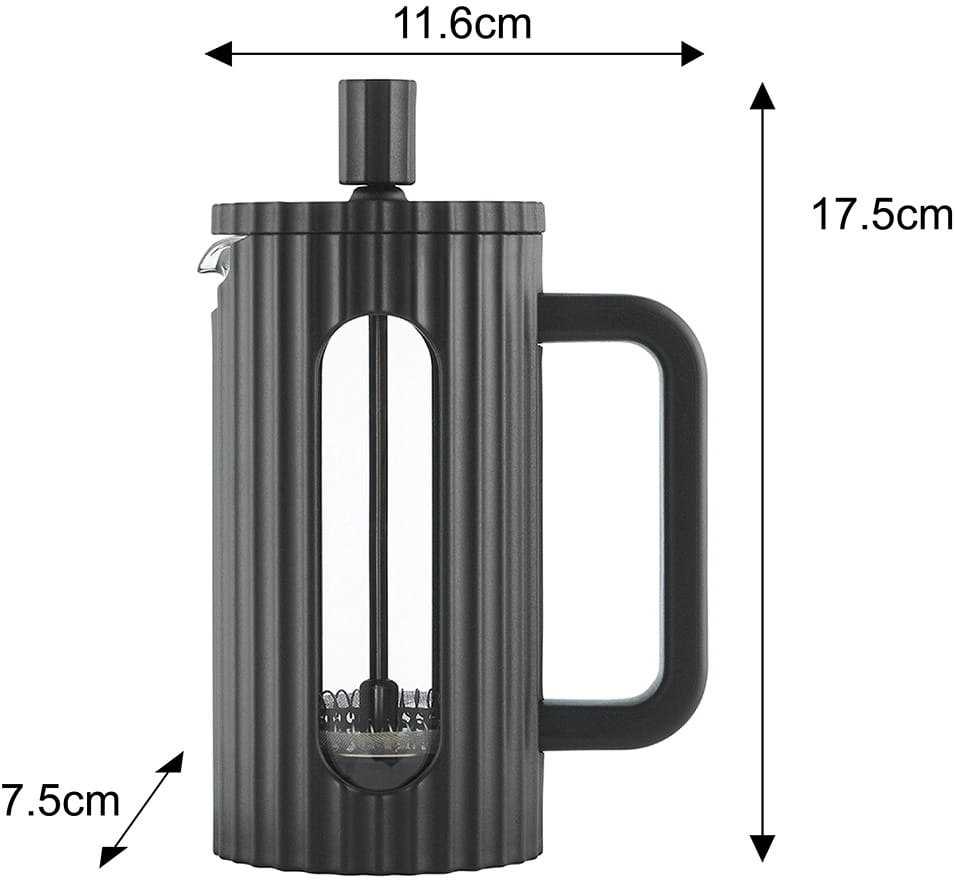 Klausberg Zaparzacz Kavos/arbatos virimo aparatas su presu, talpa 0,35 l, juodas kb7741