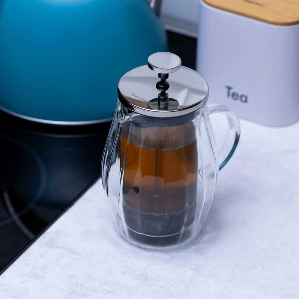 Klausberg french press kavinukas su dvigubomis sienelėmis