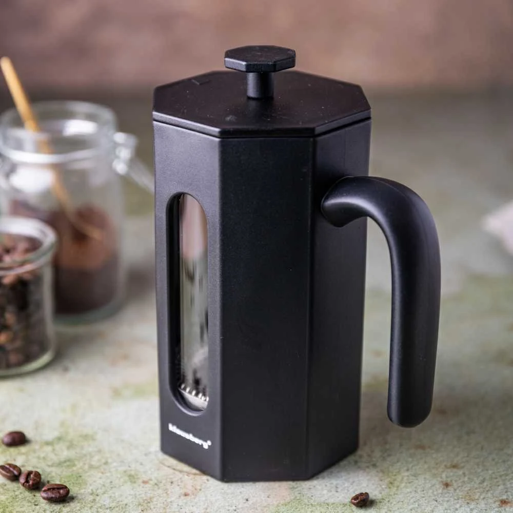 Nuspaudžiamas kavinukas-arbatinukas Klausberg KB-7678, 0.8 l, juodas