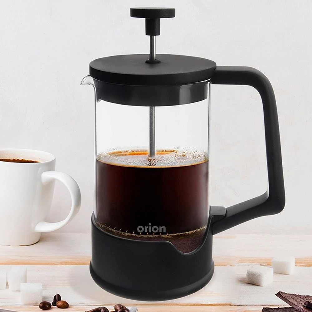 Yermos Orion Kavos ir arbatos virimo aparatas Juodas 650 ml - Prancūziška presė