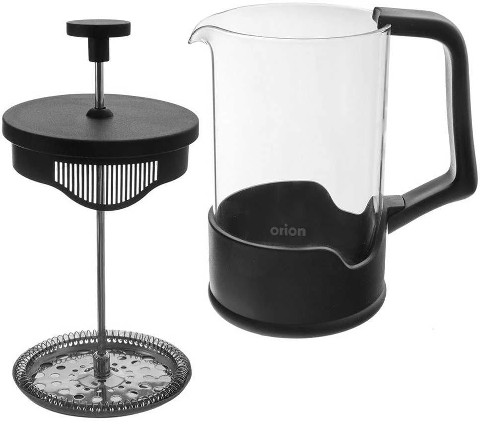 Yermos Orion Kavos ir arbatos virimo aparatas Juodas 650 ml - Prancūziška presė