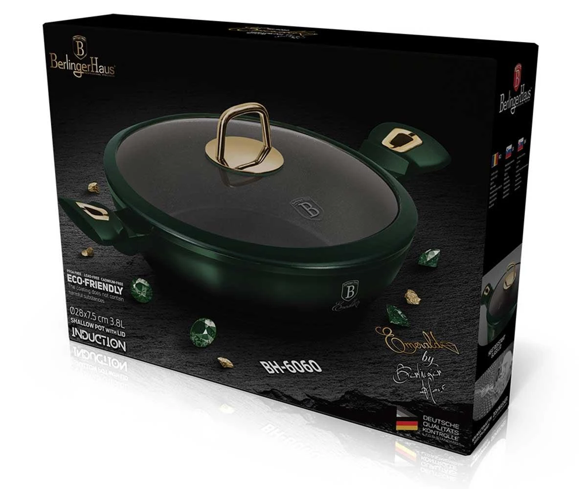 Berlinger Haus Puodas METALLIC LINE EMERALD BH-6060