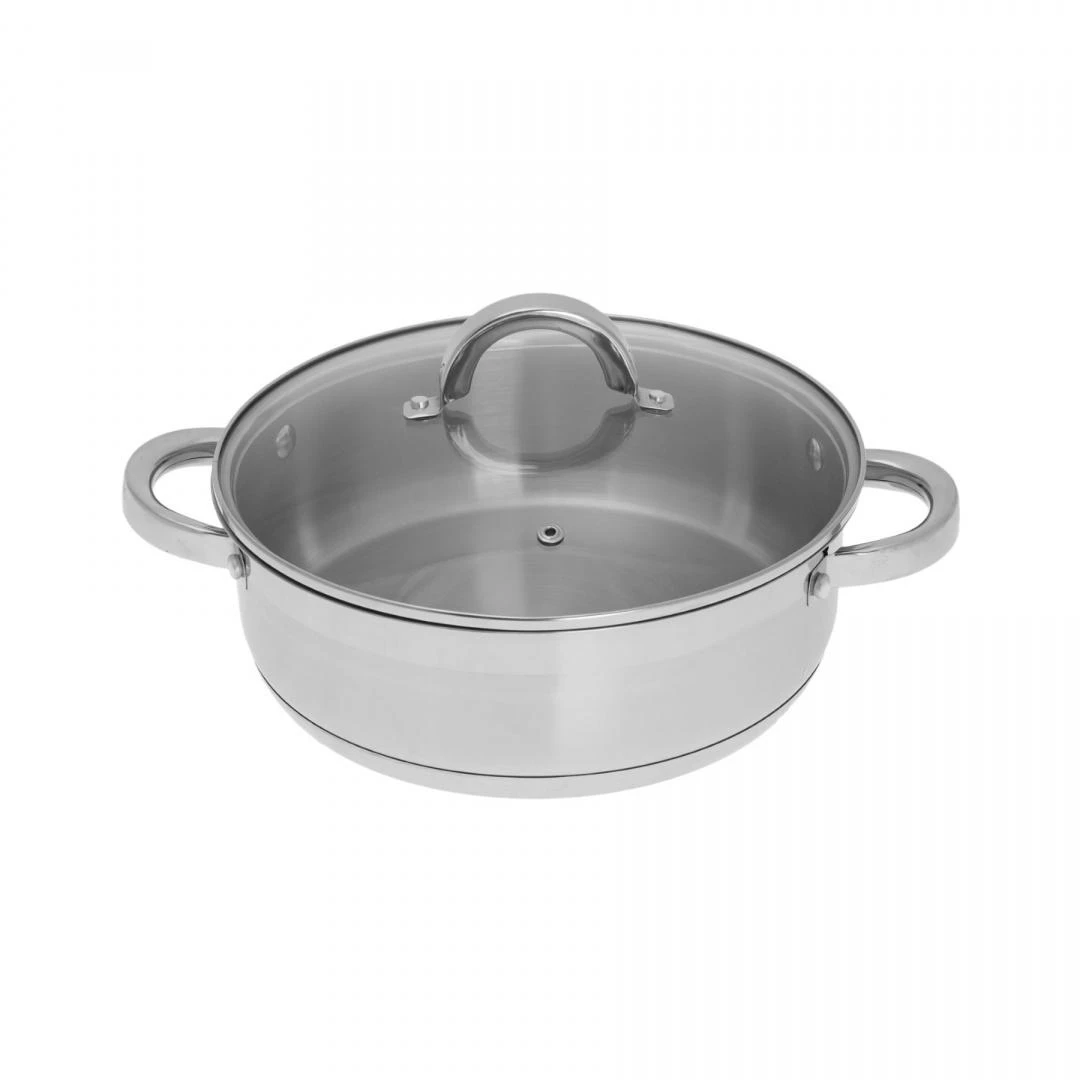 Puodas Plieninis puodas, 26 cm skersmens, 4,6 l, Klausberg