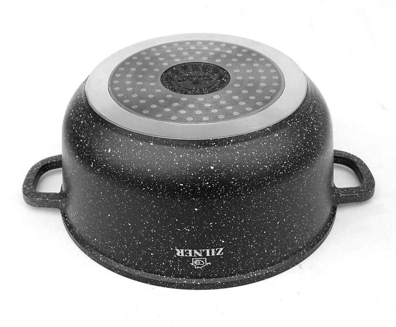 MARMURINIS KERAMINIS PUODAS 3,3L 22cm ZILNER zl 9004