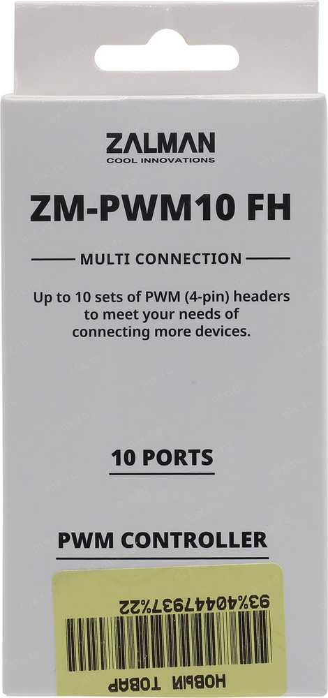 Zalman ZM-PWM10FH, modelis - ZM-PWM10 FH, žema kaina | Varle.lt