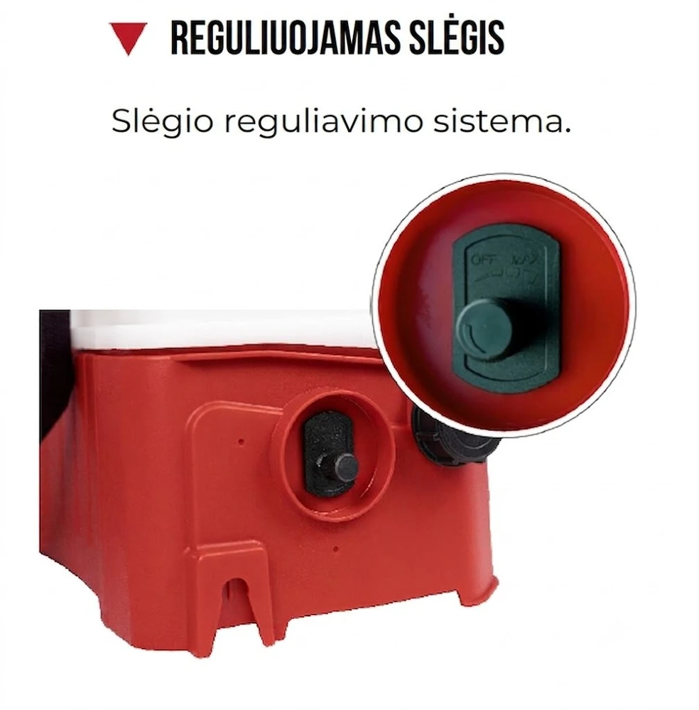 Akumuliatorinis sodo purkštuvas Pulmic Pegasus Lite 15L su ličio baterija + Dovana 100cm prailginimas