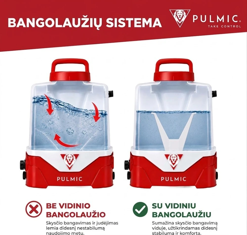 Akumuliatorinis sodo purkštuvas Pulmic Pegasus 15L su ličio baterija + Dovana