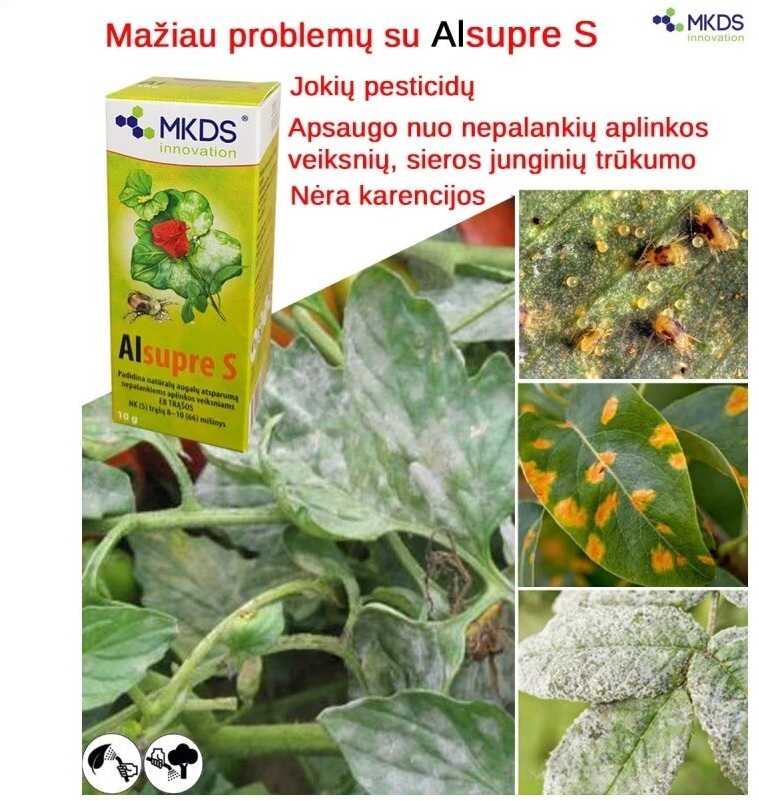 Alsupre S, trąšos nuo ligų ir kenkėjų, 10 g