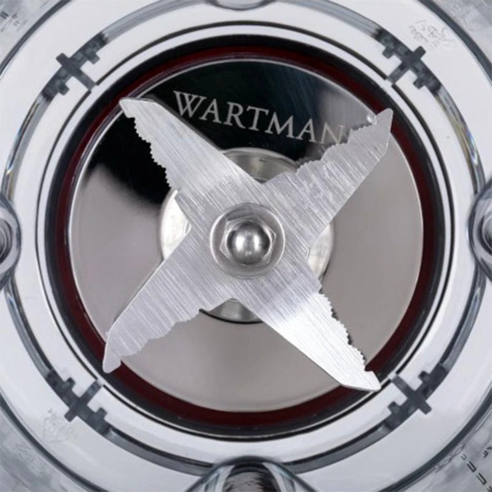 Blenderis Wartmann® WM-1807 High Speed Tritan, Baltas