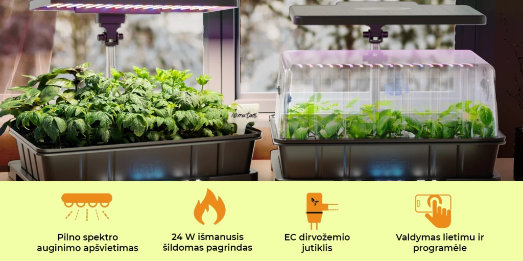 Išmanioji Let Pot SS-Pro daigykla + Dovana aprašymas - Prekės nuotrauka Išmanioji Let Pot SS-Pro daigykla + Dovana aprašymas - Prekės nuotrauka