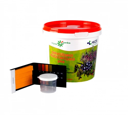 Mkds Dirvožemio rūgštintojas ph4 su mini laboratorija, 500g