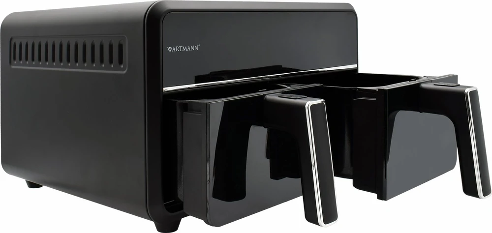 Dviejų krepšių karšto oro gruzdintuvė Wartmann® WM-2511 AF, 11L, keraminė
