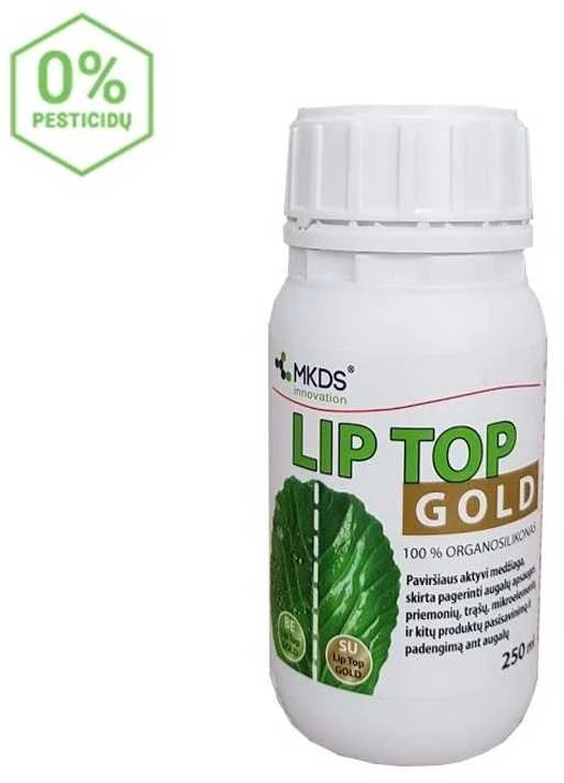 Lip Top Gold, 250 ml, augalų apsaugos produktų lipnumui padidinti