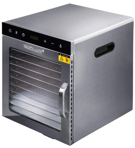 Vaisių džiovyklė Wartmann® WM-2110 DH nerūdijančio plieno, 10 padėklų