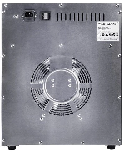 Vaisių džiovyklė Wartmann® WM-2110 DH nerūdijančio plieno, 10 padėklų